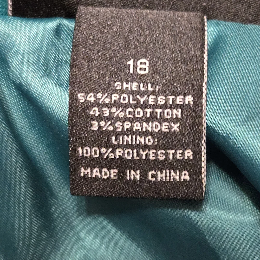 Lane Bryant Green Aline Fit And Flare Skirt Size 18